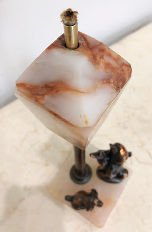 Vintage Alabaster Spirit / Oil Burner | eXibit collection