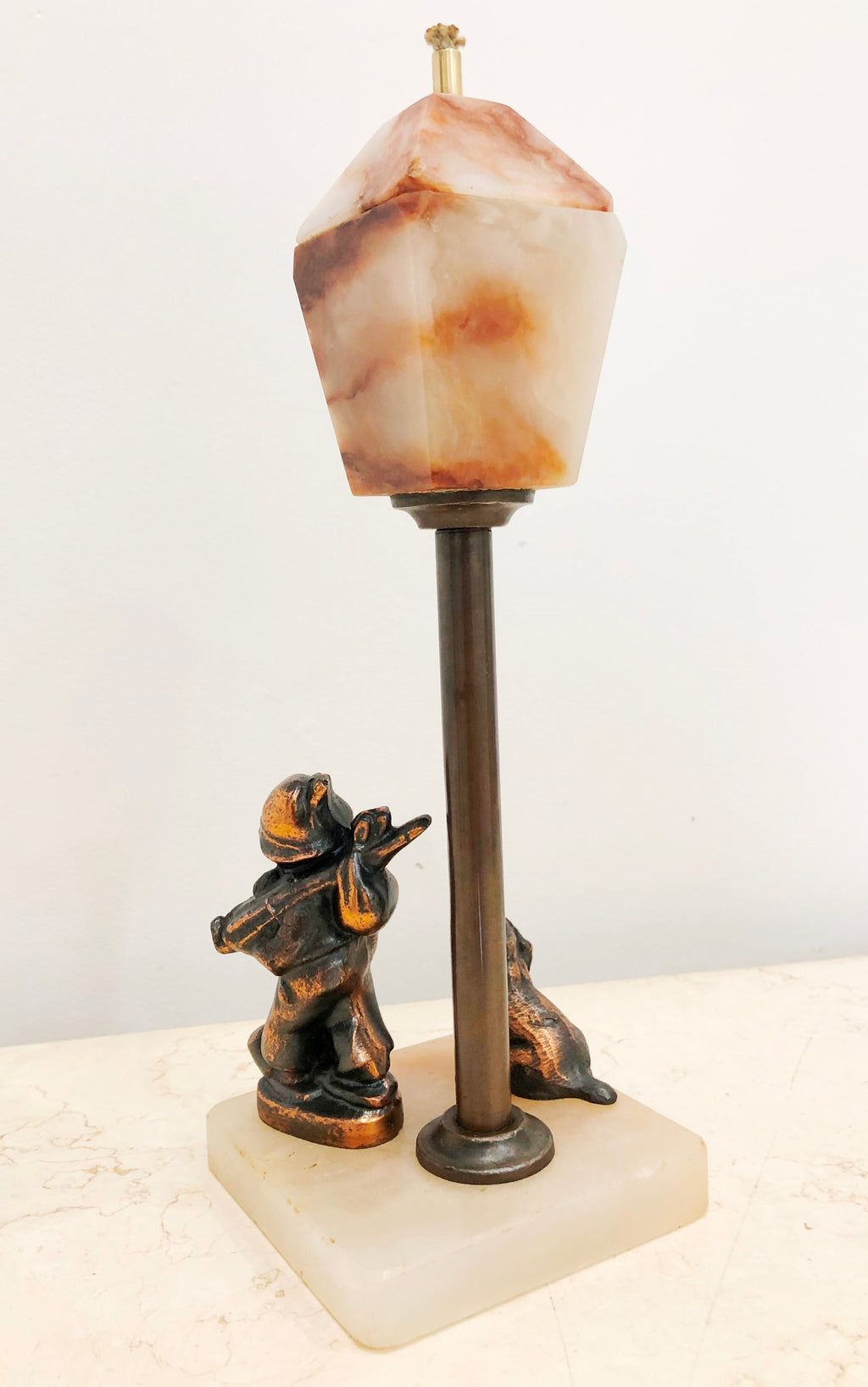 Vintage Alabaster Spirit / Oil Burner | Adelaide Clocks