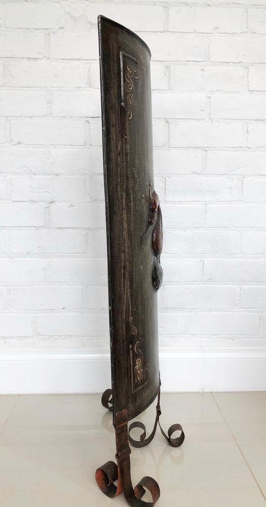 Vintage Medieval Dragon Style Fire Screen Adelaide Clocks