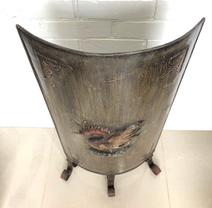 Vintage Medieval Style Dragon Fire Screen Guard | eXibit collection