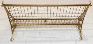 Vintage NSWR Railway Brass Luggage Rack | eXibit collection