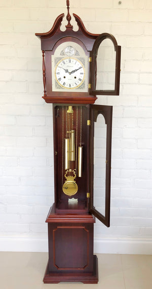 Vintage 31x Day Tempus Fugit WENTWORTH Grandfather Clock | eXibit collection