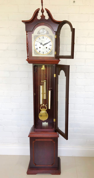 Vintage 31x Day Tempus Fugit WENTWORTH Grandfather Clock | eXibit collection