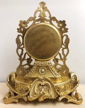 Vintage Ormolu LISHENG Quartz Mantel Clock | eXibit collection