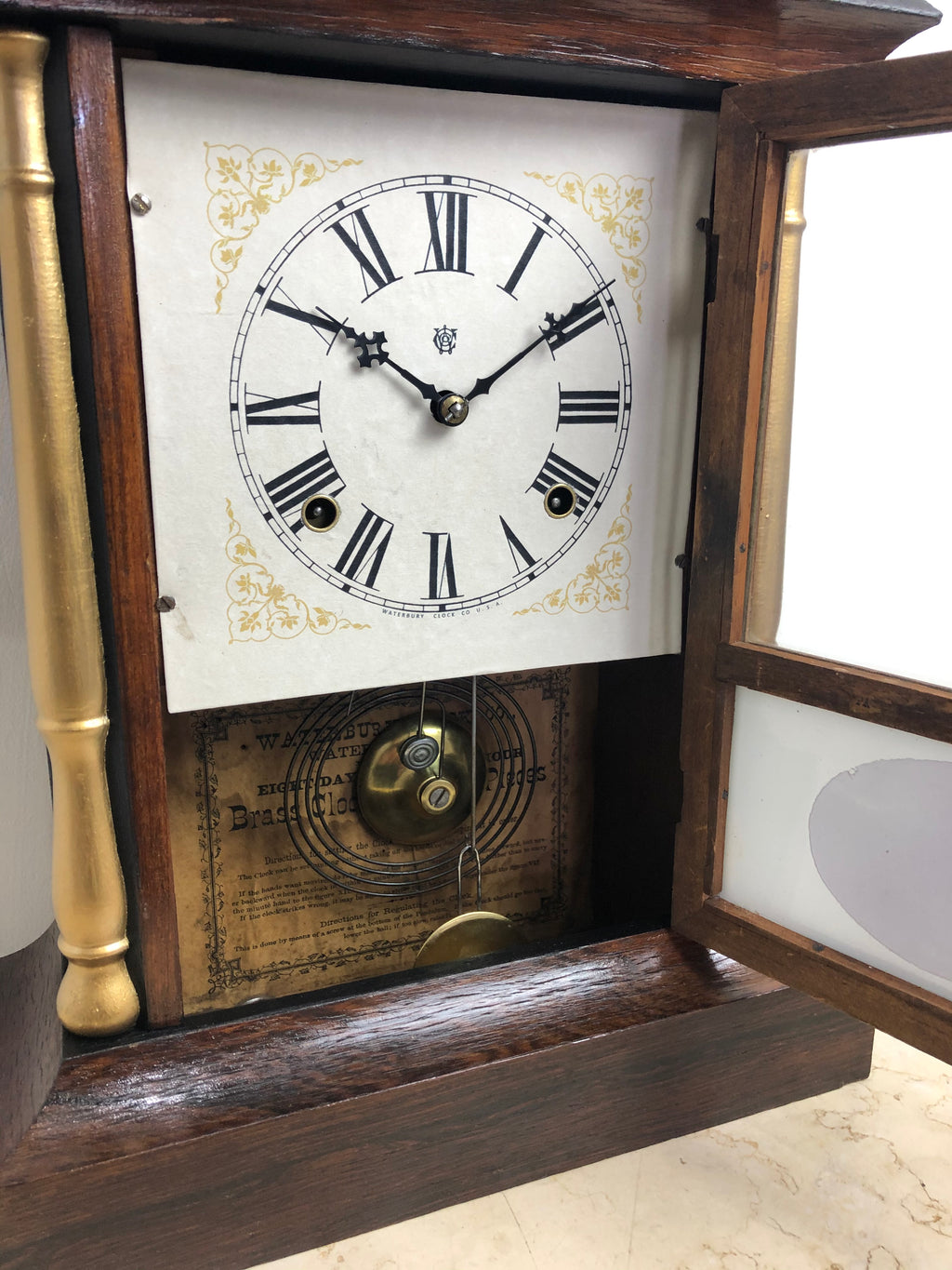 Antique Waterbury Mantel Clock | eXibit collection
