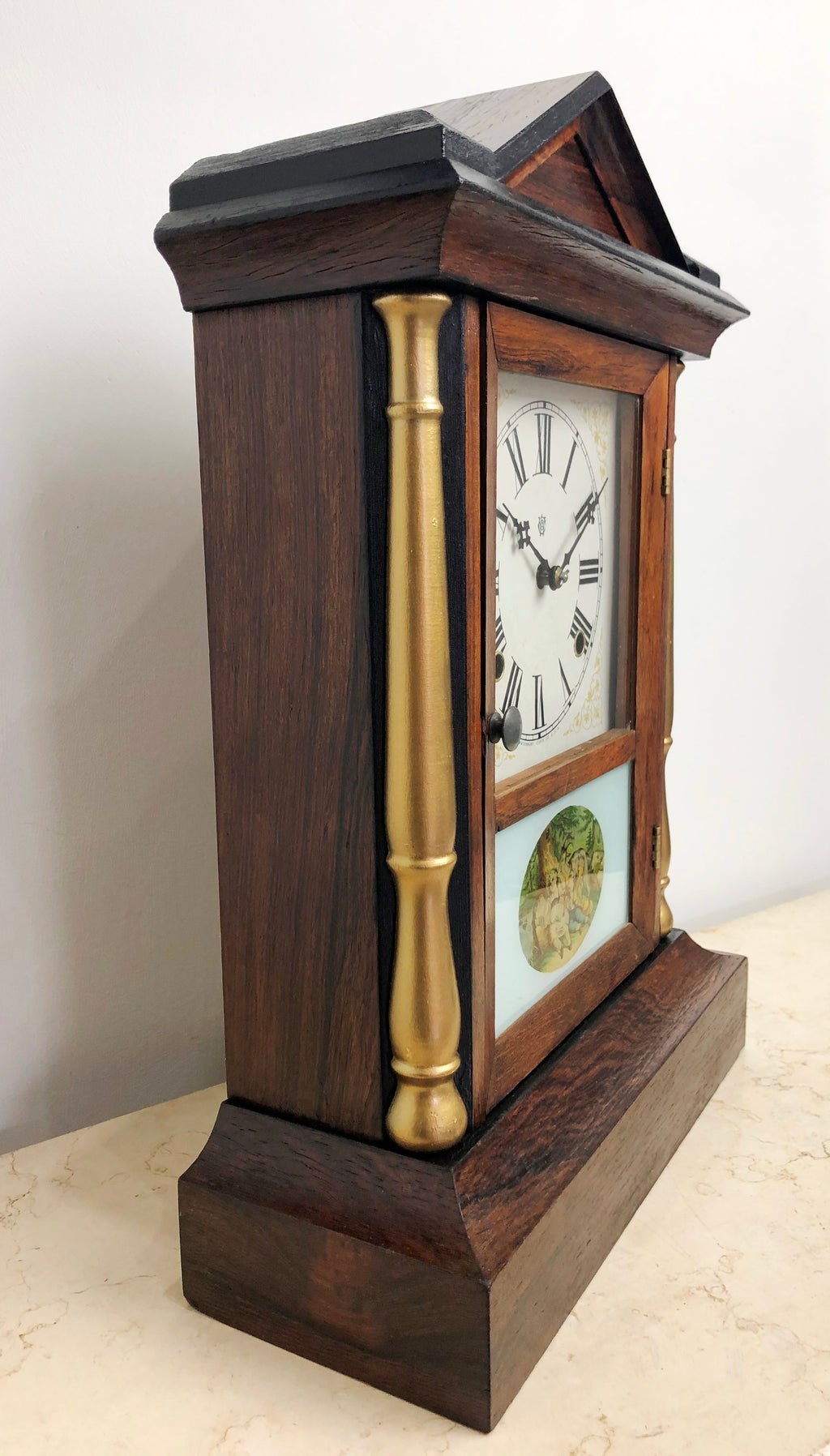 Antique Waterbury Mantel Clock | eXibit collection