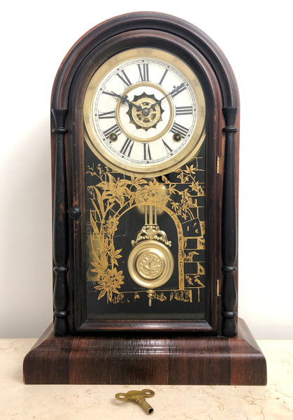 Antique Waterbury Cathedral Mantel Clock | eXibit collection