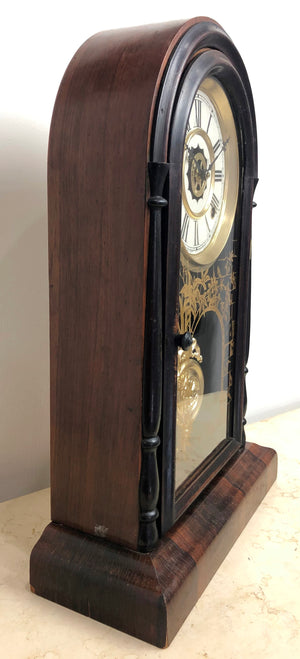 Antique Waterbury Cathedral Mantel Clock | eXibit collection