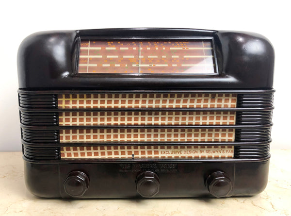 Vintage HMV Transistor Tube Retro Mantel Radio | eXibit collection