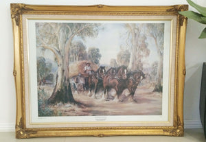VINTAGE Ornate Horse Picture Frame ADELAIDE | eXibit collection