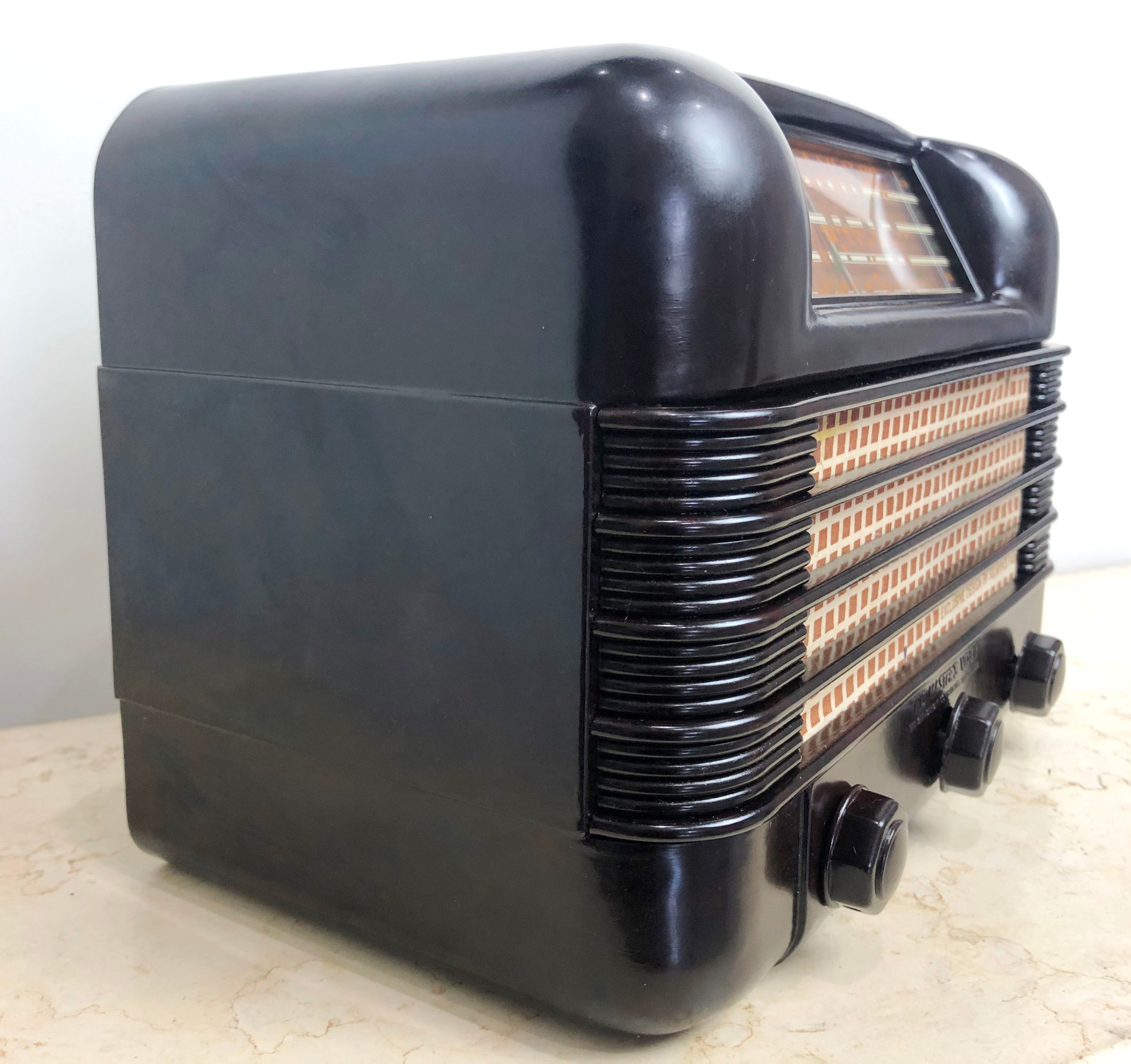 Vintage HMV Transistor Tube Retro Mantel Radio | eXibit collection