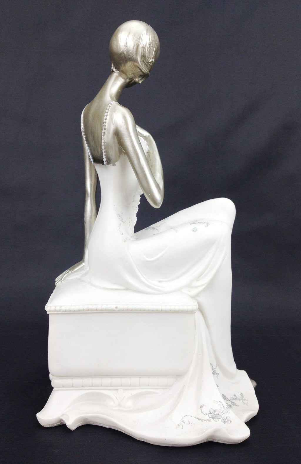 Lady Sculpture Jewellery Storage box / Trinket Draw | Adelaide Clocks