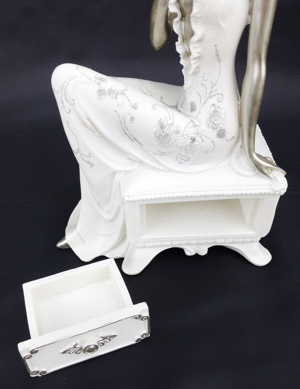 Lady Sculpture Jewellery Storage box / Trinket Draw | Adelaide Clocks