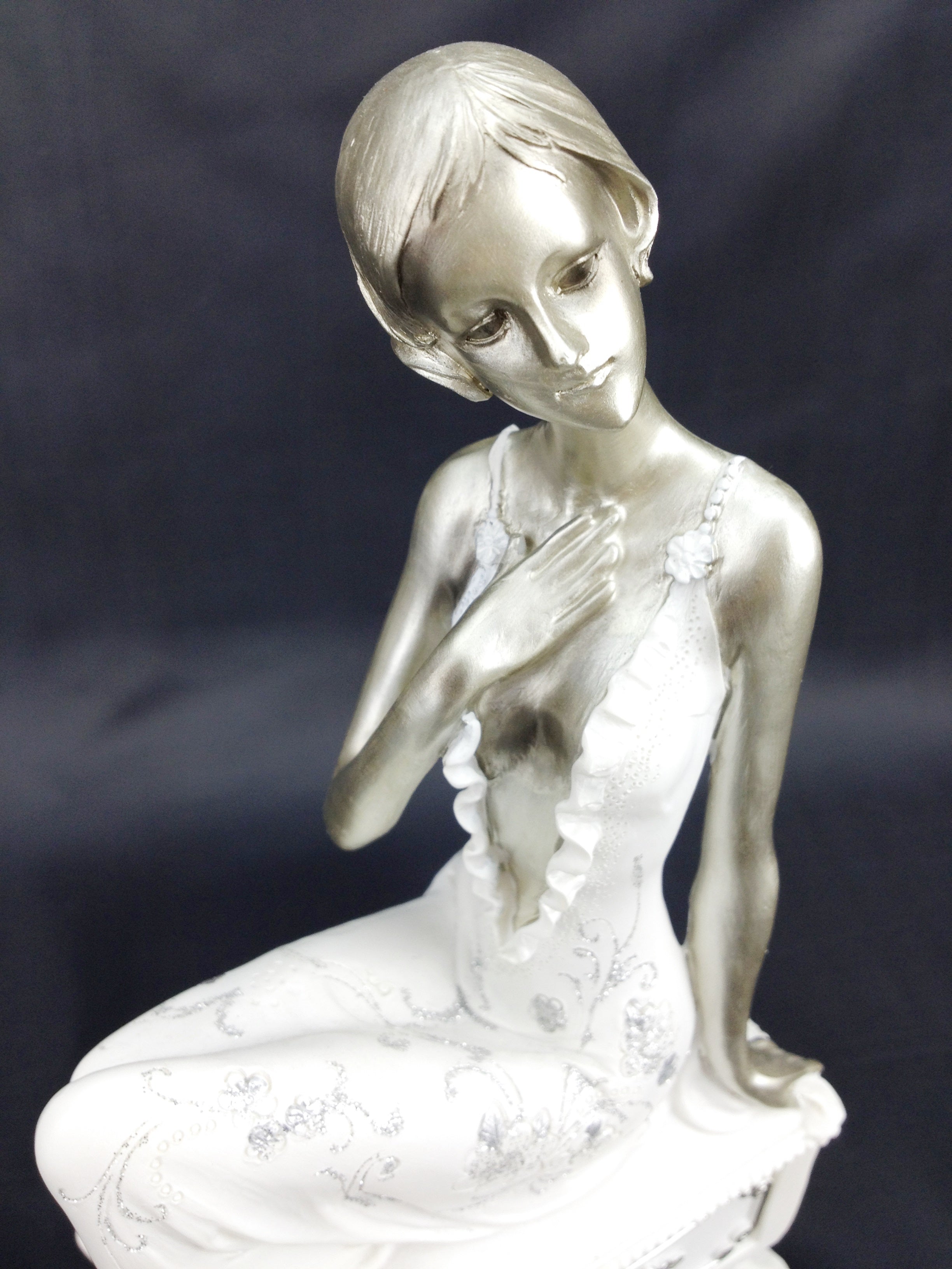 Lady Sculpture Jewellery Storage box / Trinket Draw | Adelaide Clocks