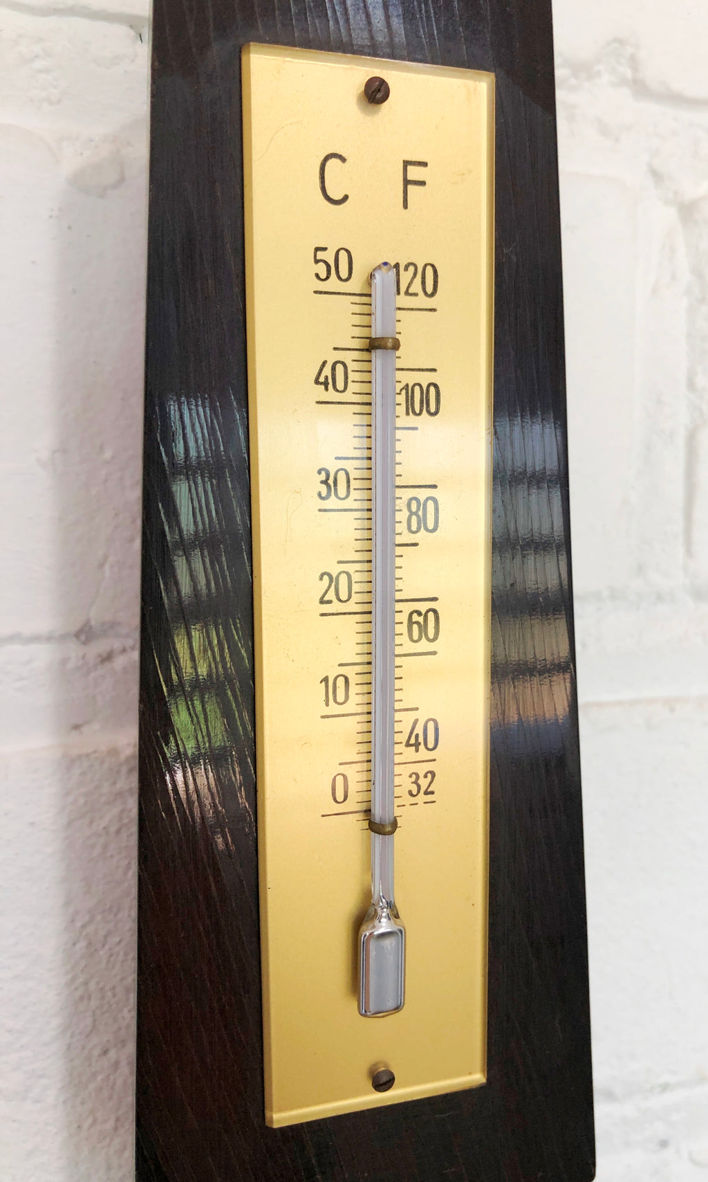 Vintage Wall Barometer & Thermometer | eXibit collection
