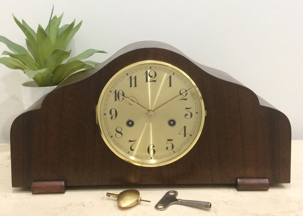 Vintage West German Mantel Clock | eXibit collection