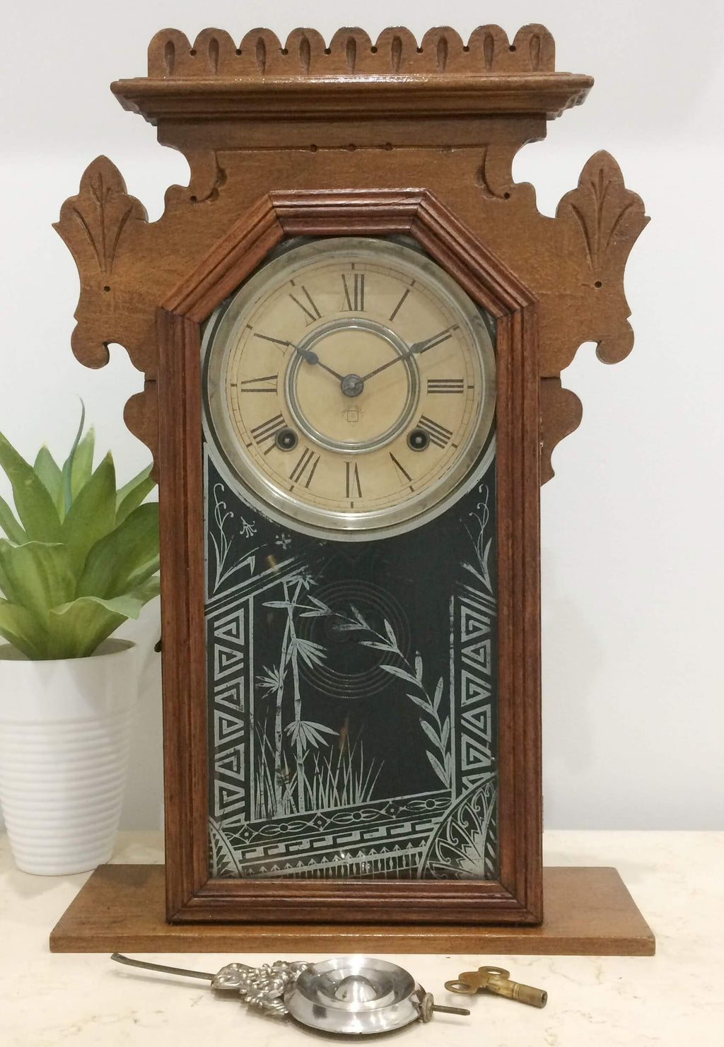 Antique Ansonia Mantel Clock | eXibit collection