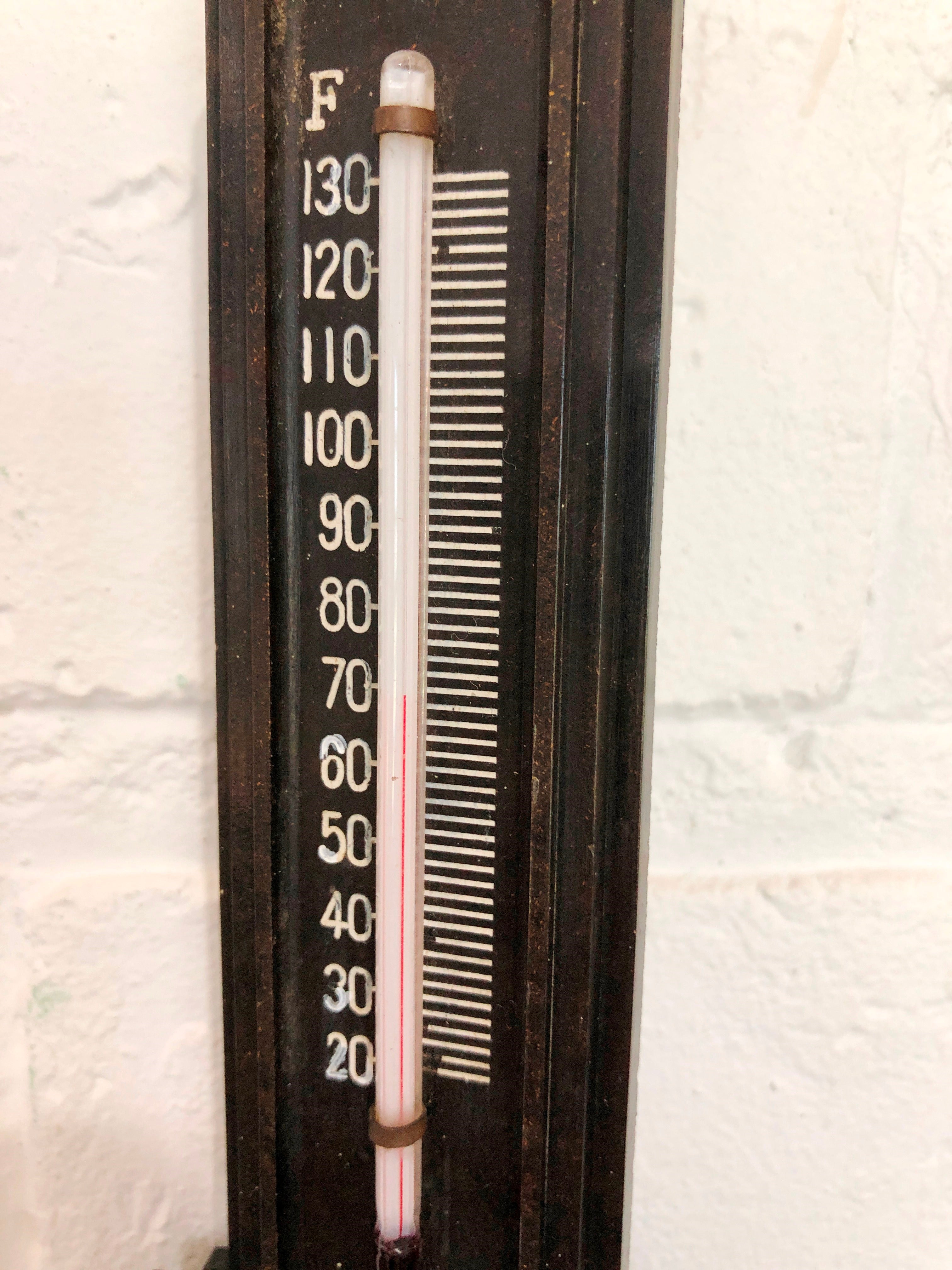 Vintage ROWCO Electrical Bakelite Wall Thermometer | eXibit collection