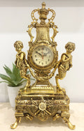 Vintage Ormolu Mantel Clock | eXibit collection