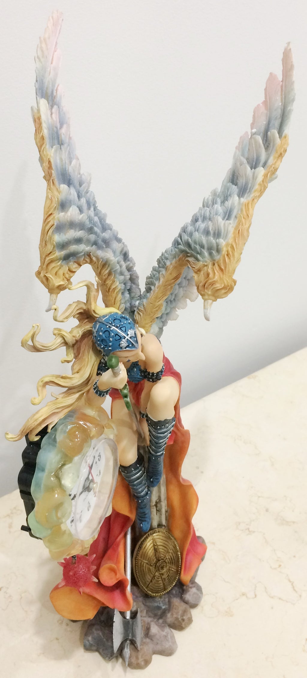 Fantasy Lady Quartz Battery Mantel Clock | eXibit collection