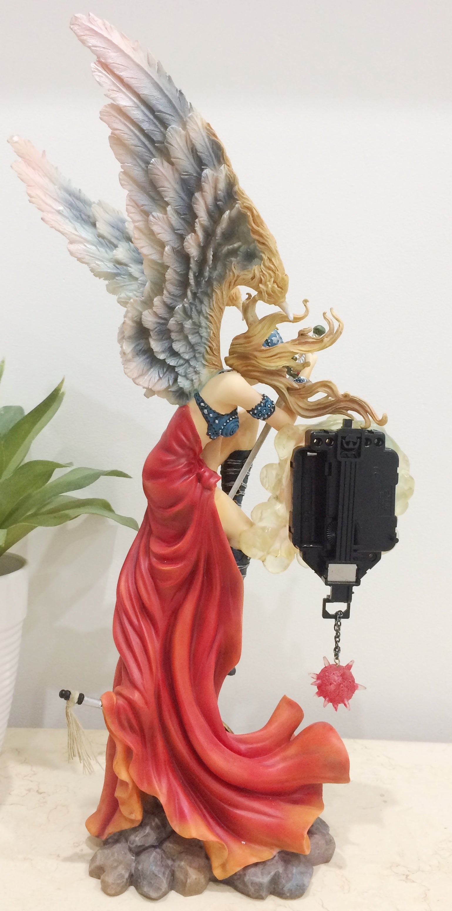 Fantasy Lady Quartz Battery Mantel Clock | eXibit collection