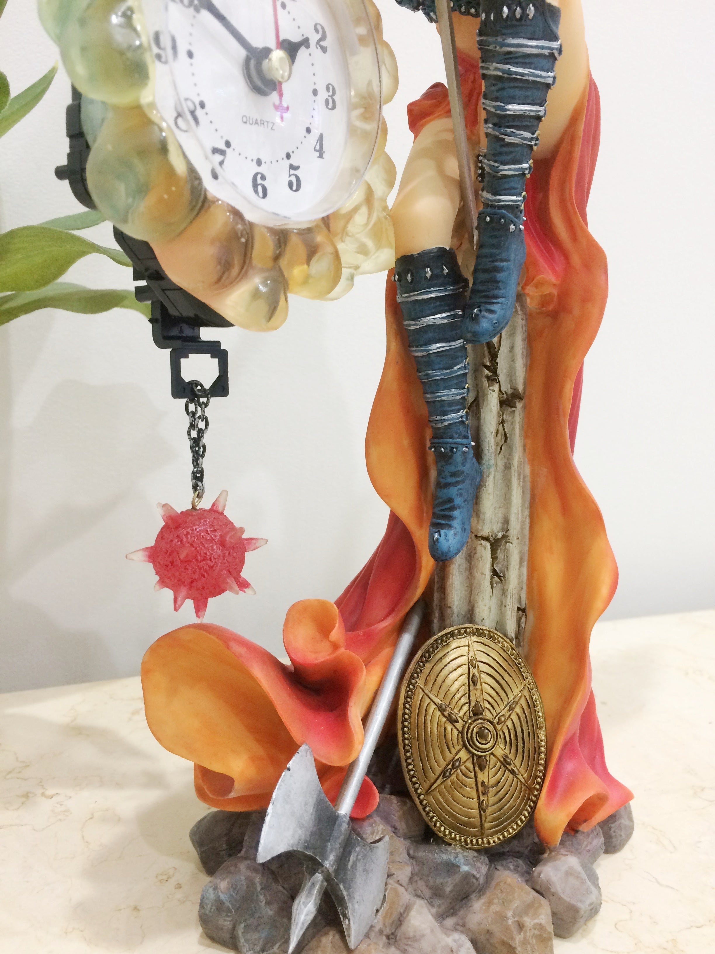 Fantasy Lady Quartz Battery Mantel Clock | eXibit collection