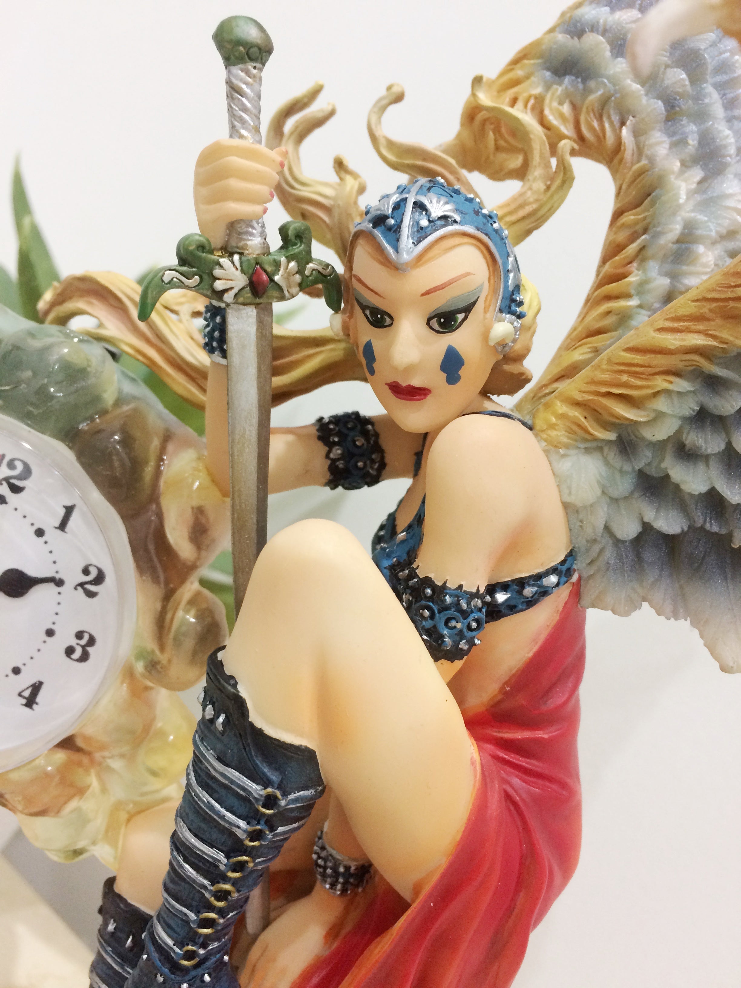 Fantasy Lady Quartz Battery Mantel Clock | eXibit collection
