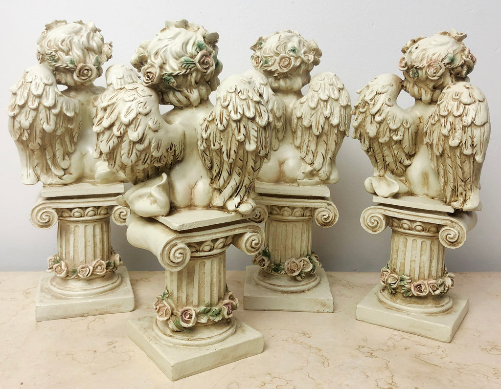 Vintage Hand Made Cherub / Cupid Ornament | Adelaide Clocks