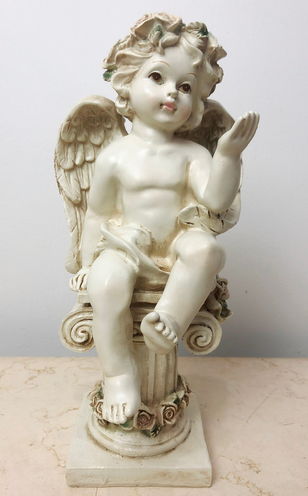 Vintage Hand Made Cherub / Cupid Ornament | Adelaide Clocks