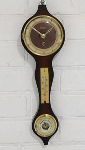 Vintage URGOS Wall Clock & Barometer | eXibit collection