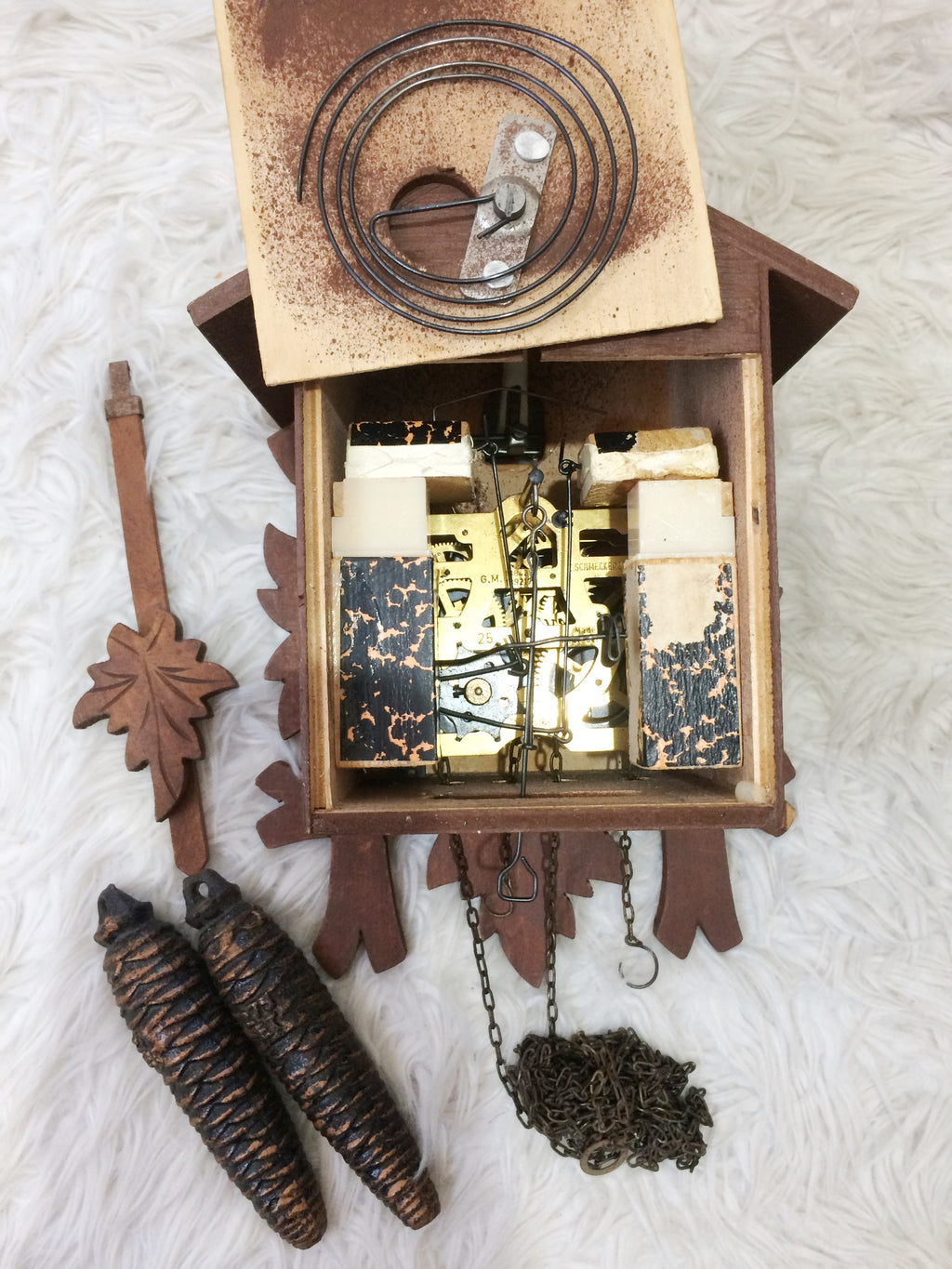 Vintage Black Forest Bird Chime Cuckoo Wall Clock | Adelaide Clocks