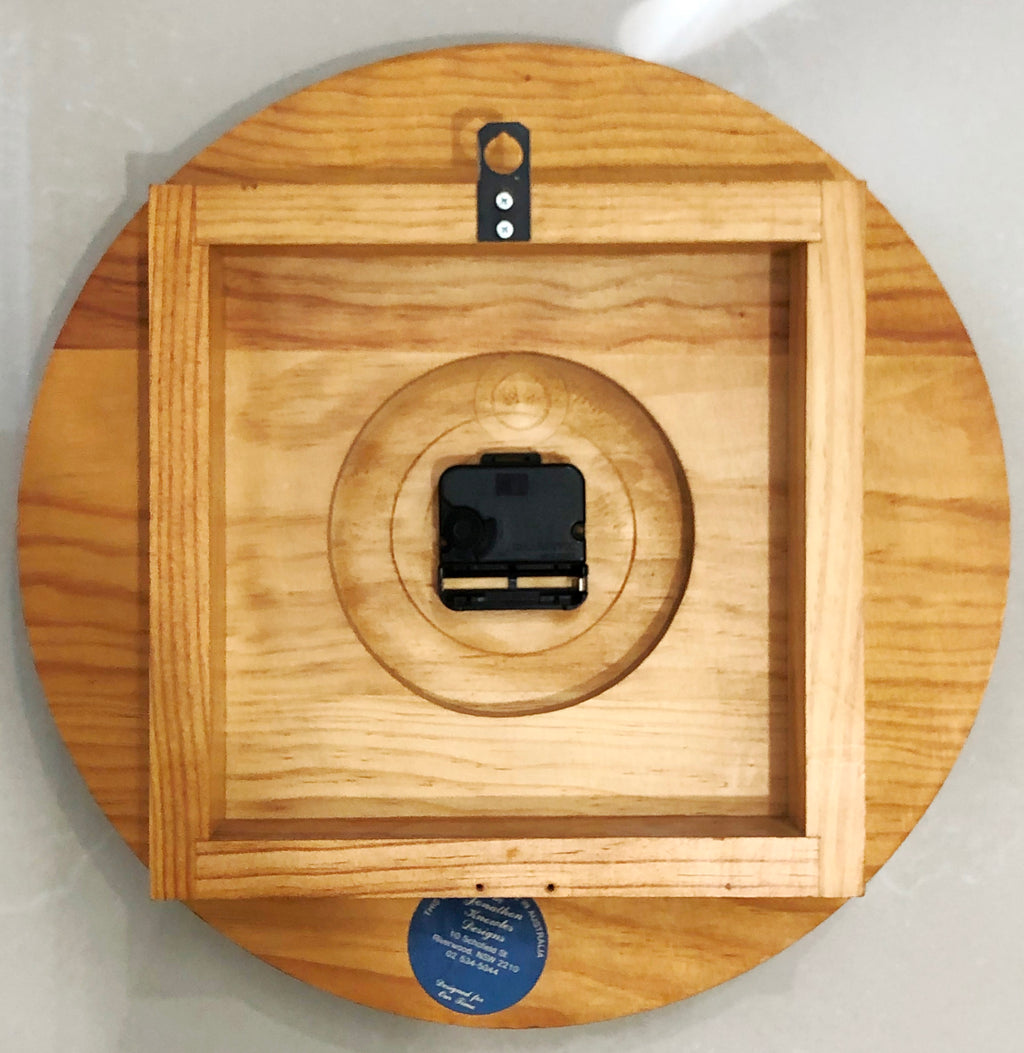 Vintage Style Australia Train Station Battery Wall Clock | exc