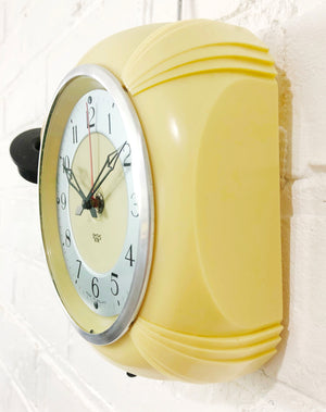 Vintage SMITHS Bakelite Electric Wall Clock | eXibit collection