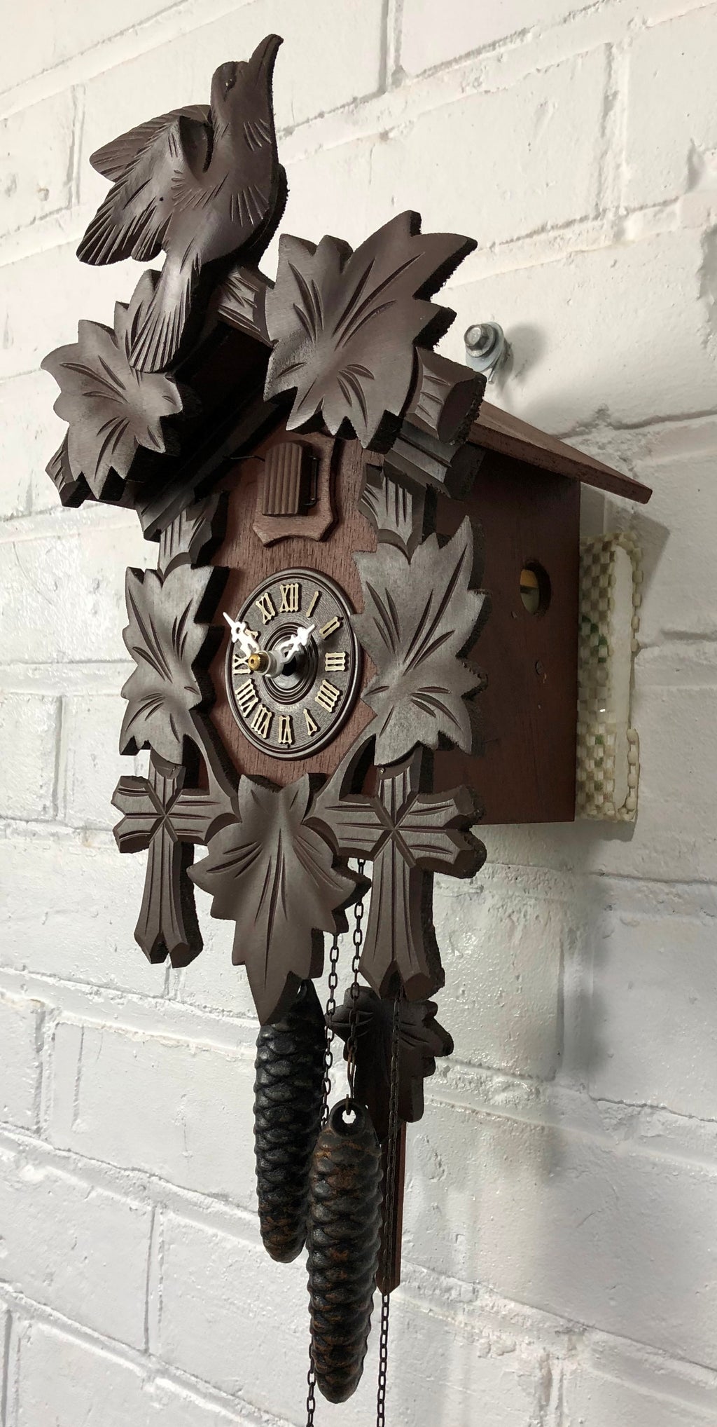 Vintage Original Black Forest Bird Chime Cuckoo Clock | eXibit collection