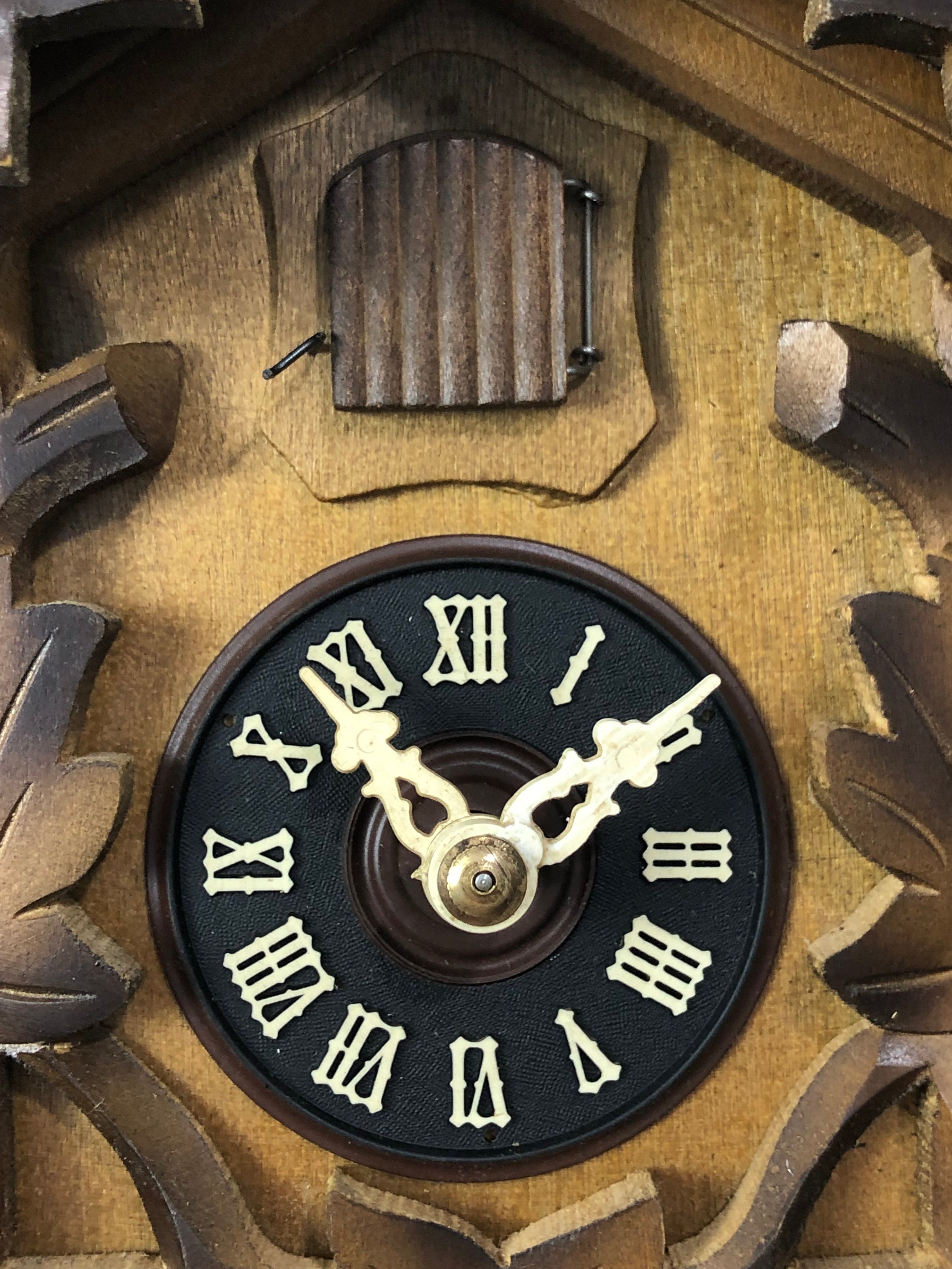 Vintage Original Black Forest Bird Chime Cuckoo Clock | Adelaide Clocks
