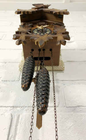 Vintage Original Black Forest Bird Chime Cuckoo Clock | eXibit collection