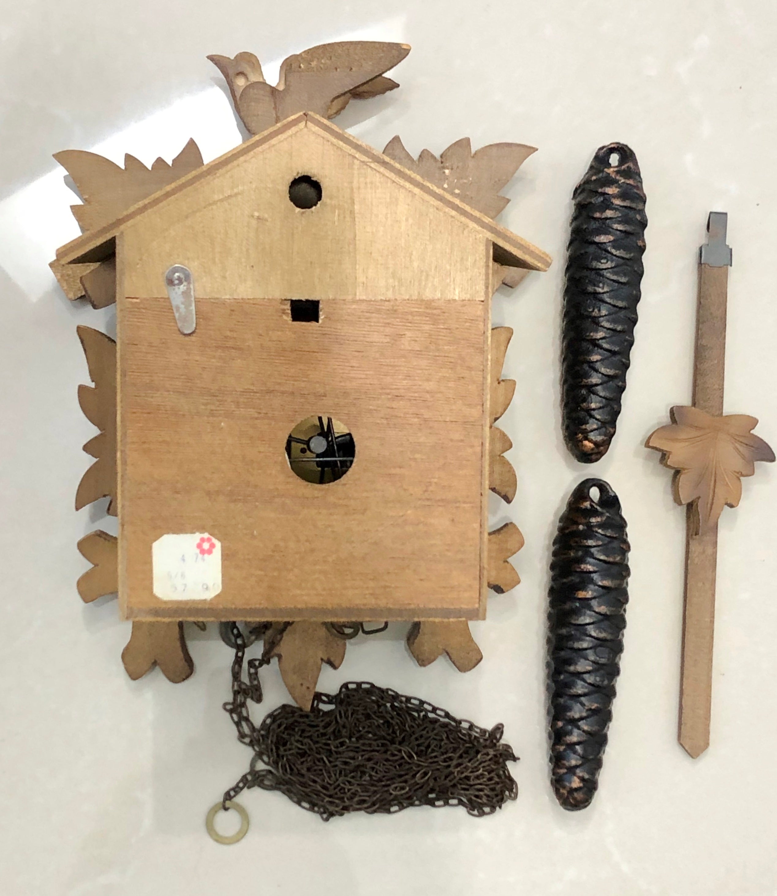 Vintage Original Black Forest Bird Chime Cuckoo Clock | eXibit collection