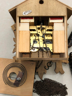 Vintage Original Black Forest Bird Chime Cuckoo Clock | eXibit collection