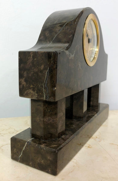 Vintage HAC Art Deco Marble Desk/Mantel Clock | eXibit collection