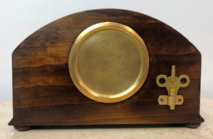 Vintage HAC Art Deco Silent Mantel Clock | eXibit collection