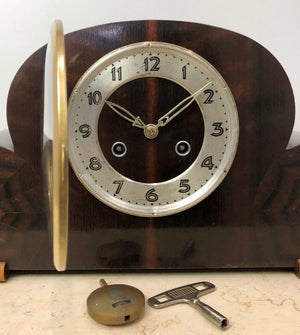 Vintage Chime Art Deco Mantel Clock | eXibit collection