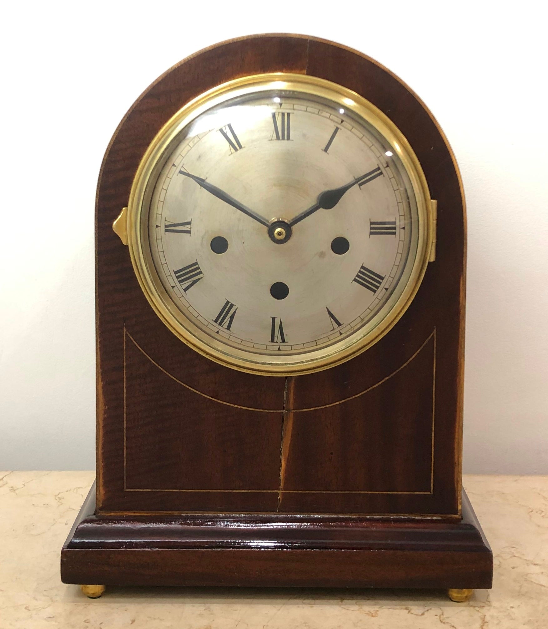 Antique Gustav Becker Cathedral Battery Mantel Clock | eXibit collection