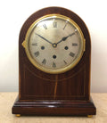 Antique Gustav Becker Cathedral Battery Mantel Clock | eXibit collection
