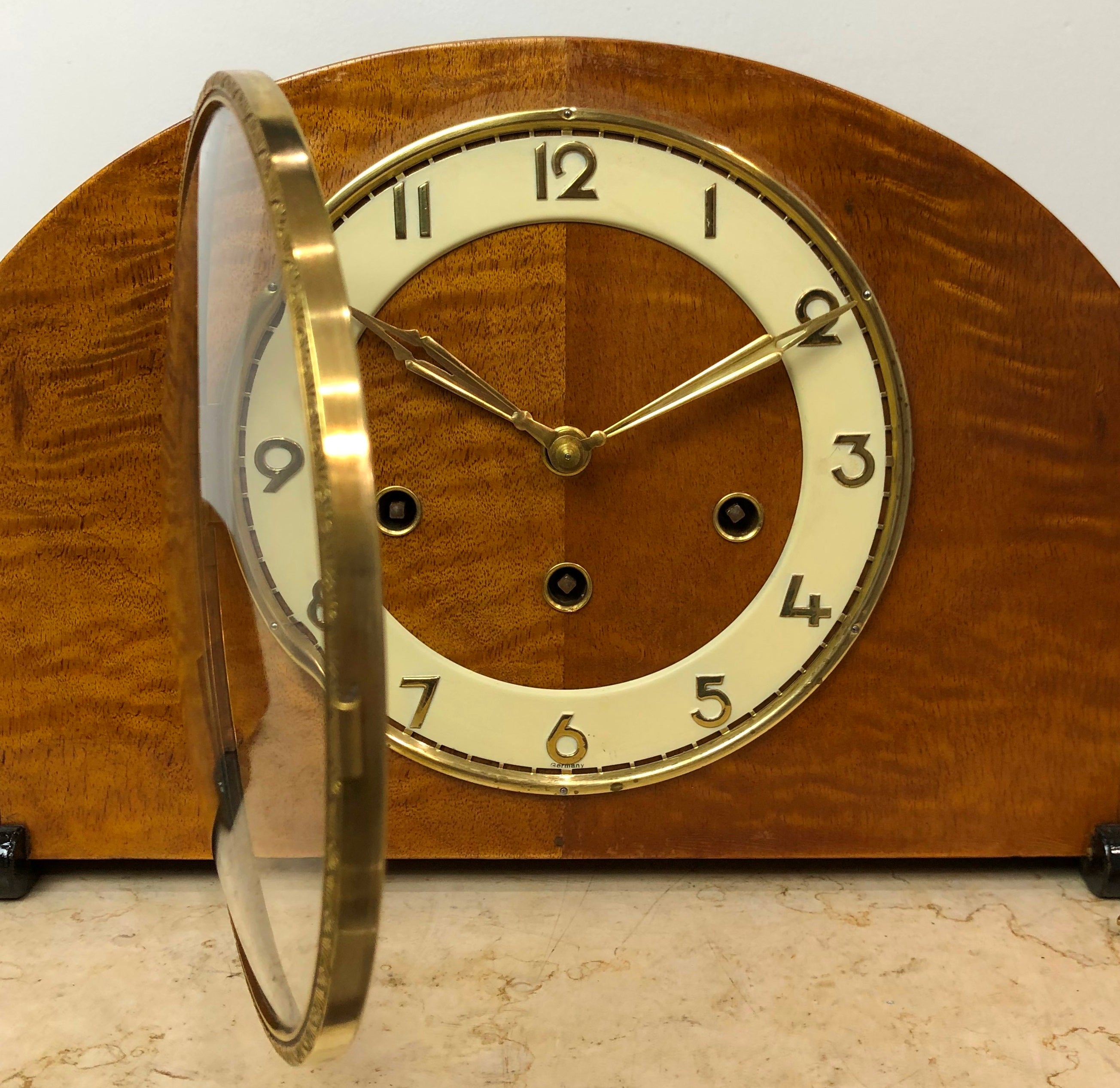 Vintage URGOS Westminster Chime Mantel Clock | eXibit collection