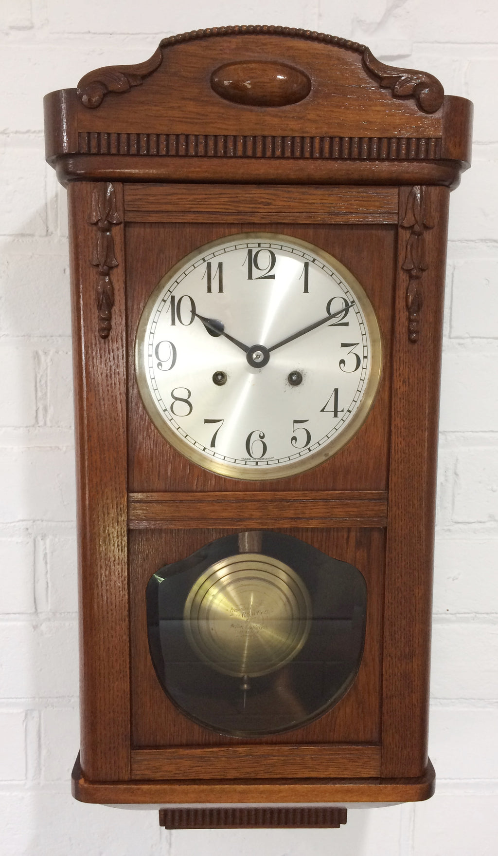 Vintage Kienzle Hammer Chime Wall Clock | eXibit collection