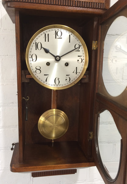 Vintage Kienzle Hammer Chime Wall Clock | eXibit collection