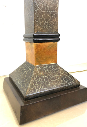 Vintage Empire Style Pedestal Floor Lamp | eXibit collection