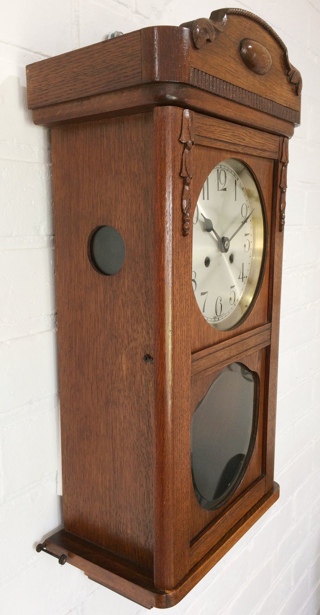 Vintage Kienzle Hammer Chime Wall Clock | eXibit collection