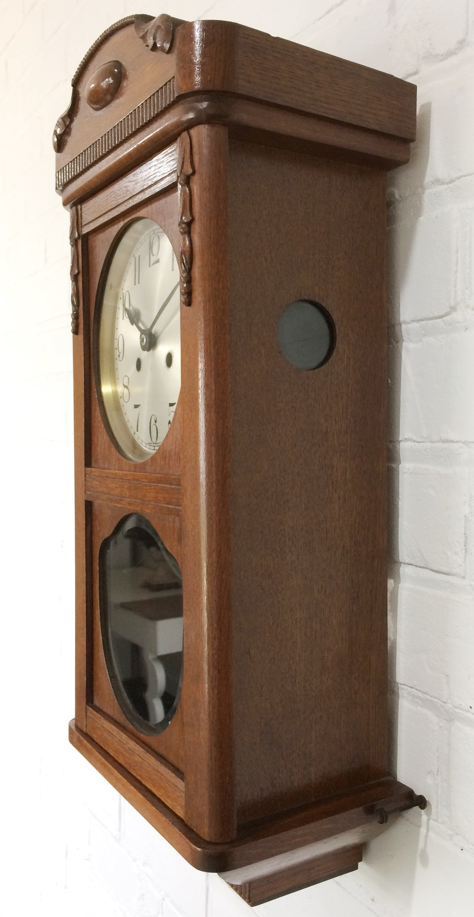 Vintage Kienzle Hammer Chime Wall Clock | eXibit collection