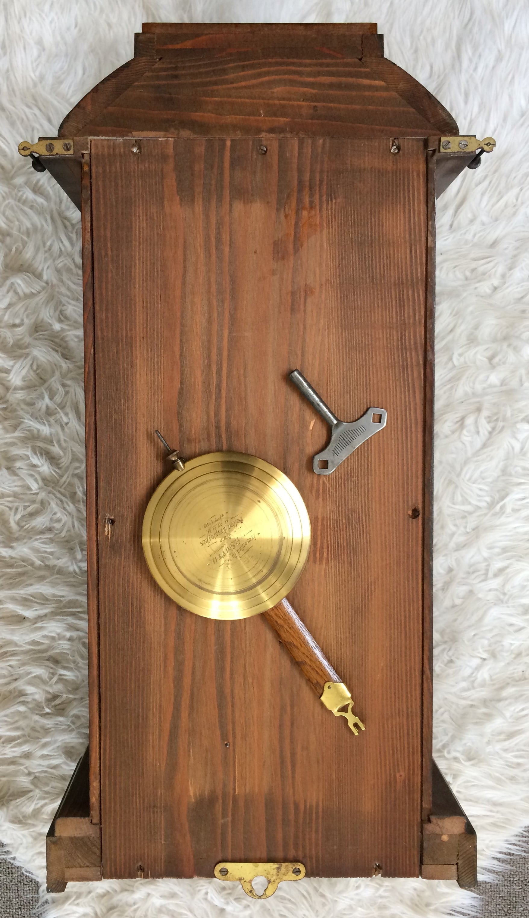 Vintage Kienzle Hammer Chime Wall Clock | eXibit collection